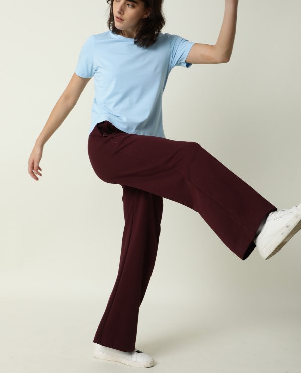 Mid Rise Ankle Length Track Pants