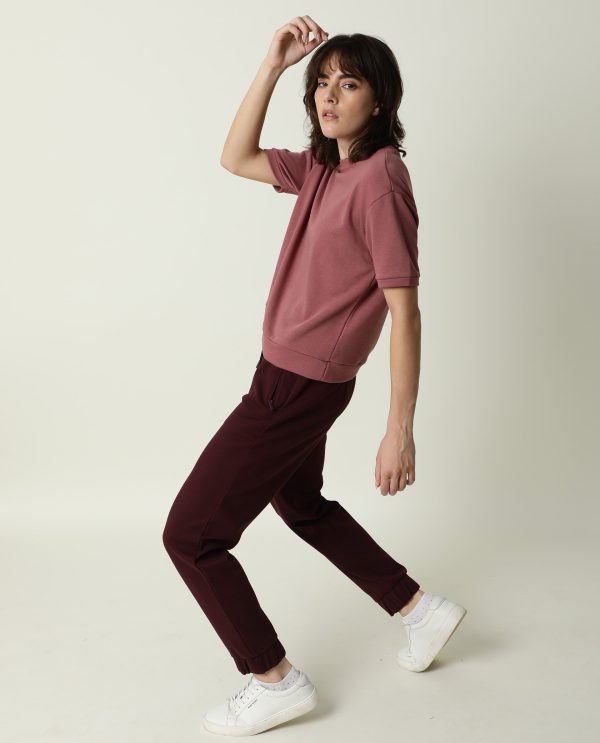 Mid Rise Ankle Length Track Pants