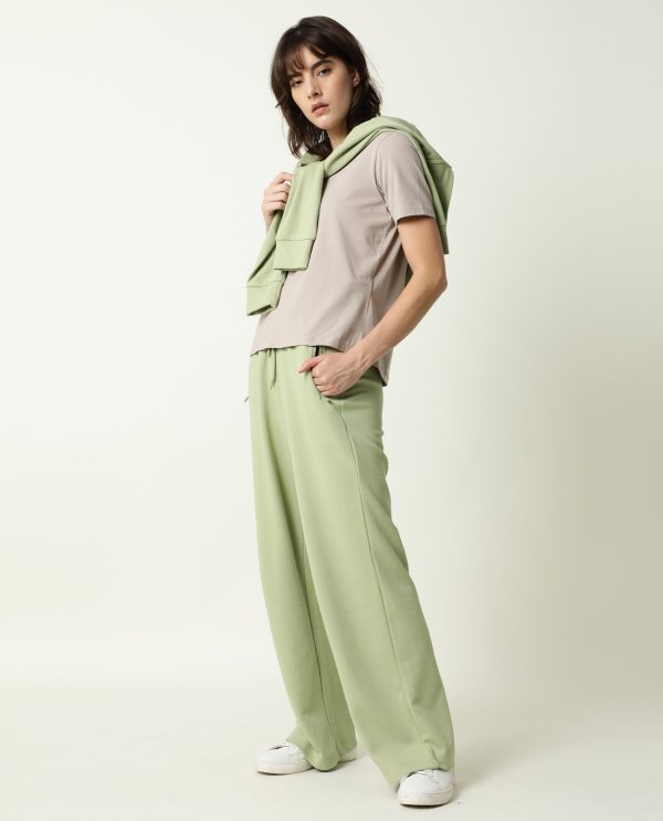 Mid Rise Ankle Length Track Pants