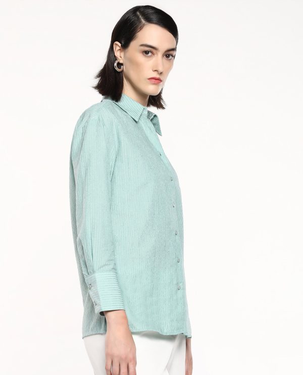 Green Plain Shirt