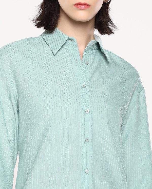 Green Plain Shirt