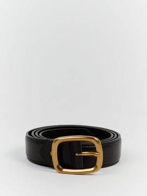 Silja Black Leather Belt