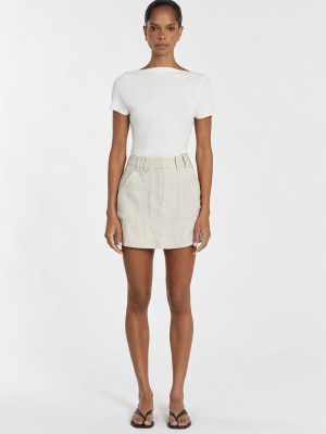 Linen Skort