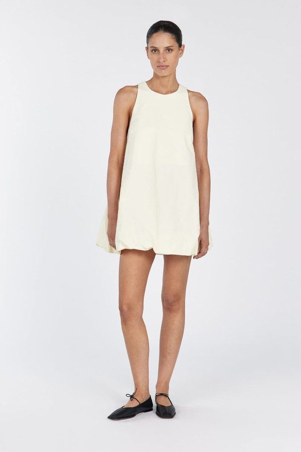 High-Neck Mini Dress