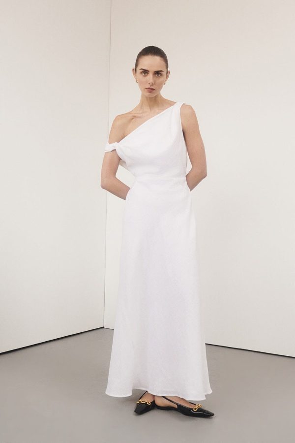 Linen Midi Dress