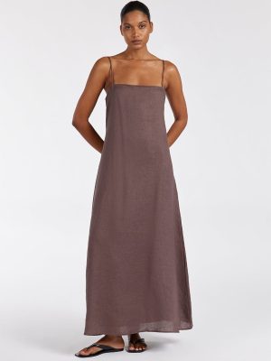 Linen Maxi Dress