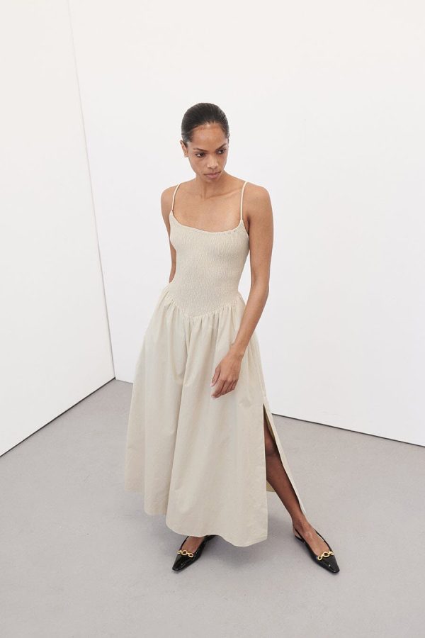 Cotton Midi Dress