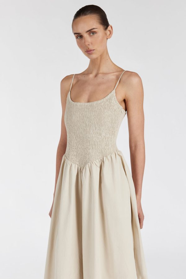 Cotton Midi Dress