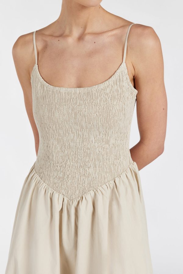 Cotton Midi Dress