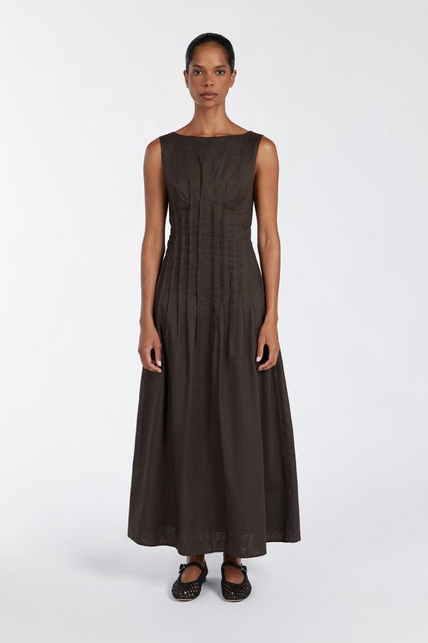 Linen Midi Dress