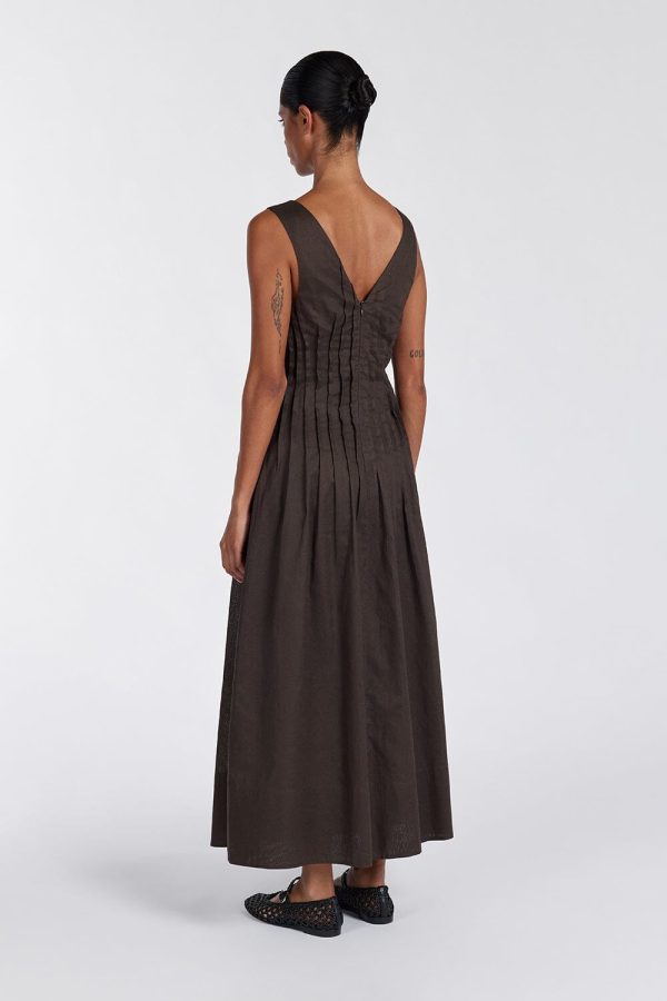 Linen Midi Dress