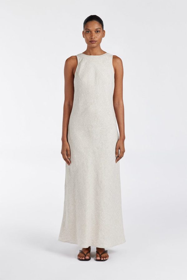 Linen Midi Dress