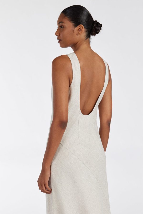 Linen Midi Dress