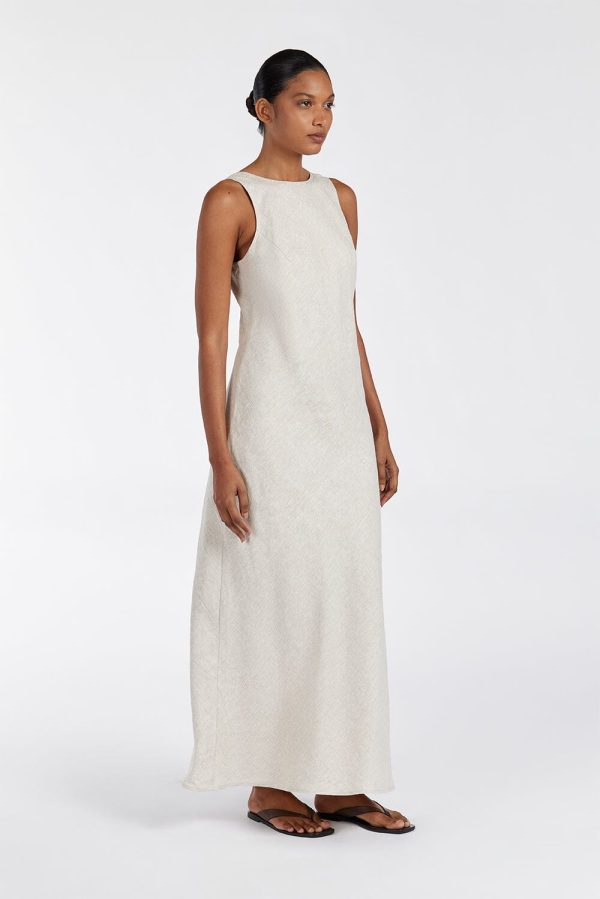 Linen Midi Dress