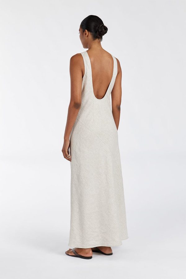 Linen Midi Dress