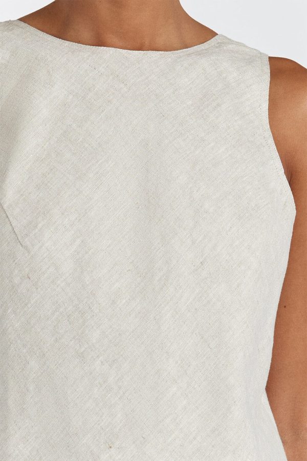 Linen Midi Dress