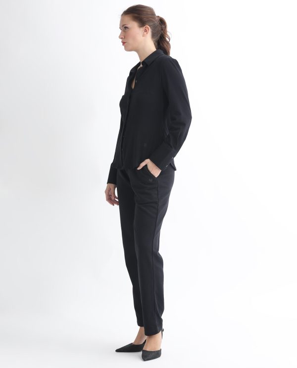 Mid Rise Ankle Length Track Pants