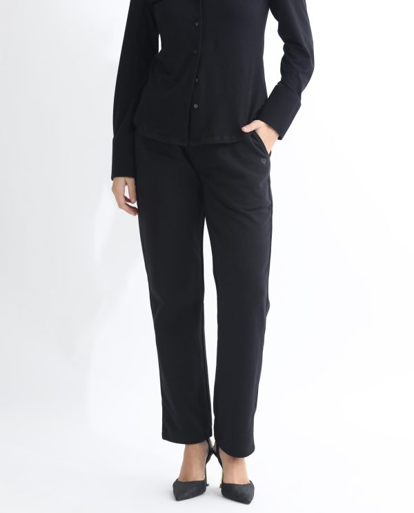 Mid Rise Ankle Length Track Pants