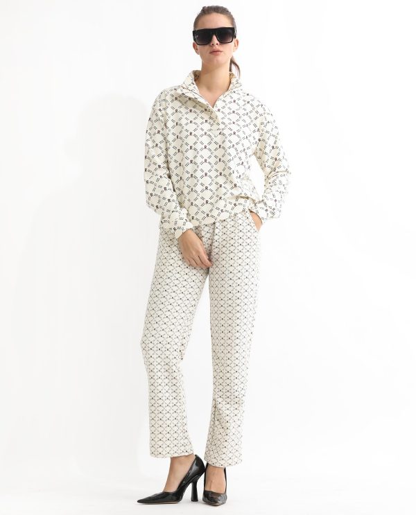 Mid Rise Ankle Length Track Pants