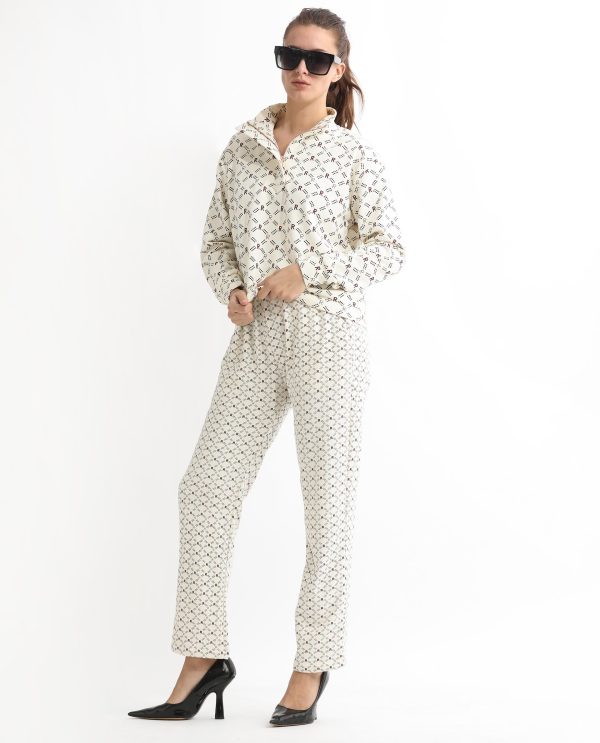 Mid Rise Ankle Length Track Pants