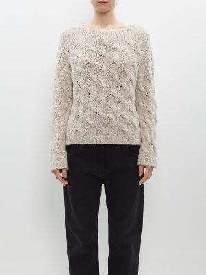 Belva Cashmere Silk Sweater