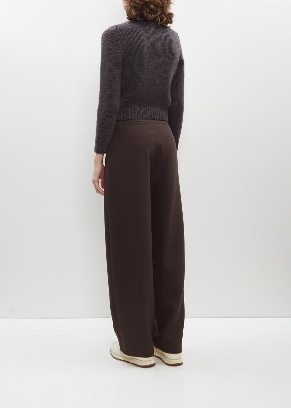 Zaza Cashmere Sweater — Dark Taupe
