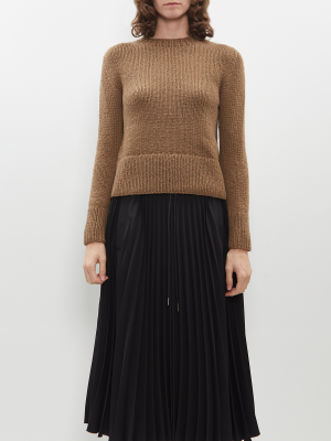 Fabienne Cashmere Sweater — Bronze