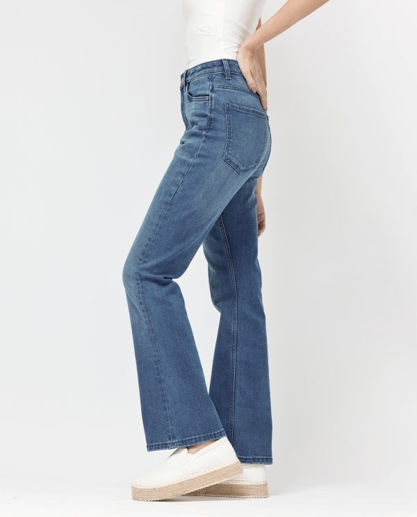 Light Blue Cotton Elastic Soft Jeans