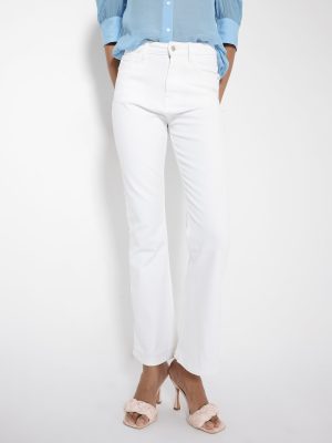 Pale Cotton Soft Jeans