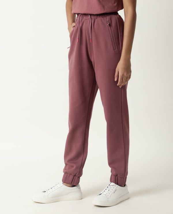 Mid Rise Ankle Length Track Pants