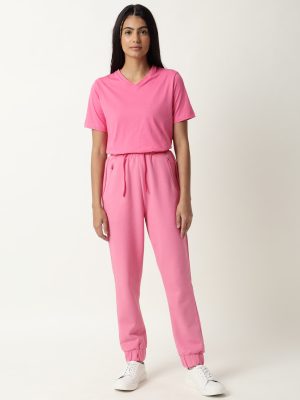 Mid Rise Ankle Length Track Pants