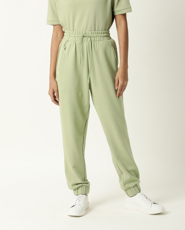 Mid Rise Ankle Length Track Pants