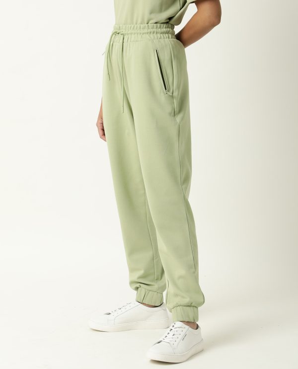 Mid Rise Ankle Length Track Pants