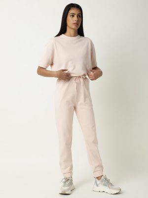 Mid Rise Ankle Length Track Pants