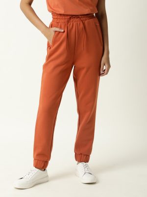 Mid Rise Ankle Length Track Pants