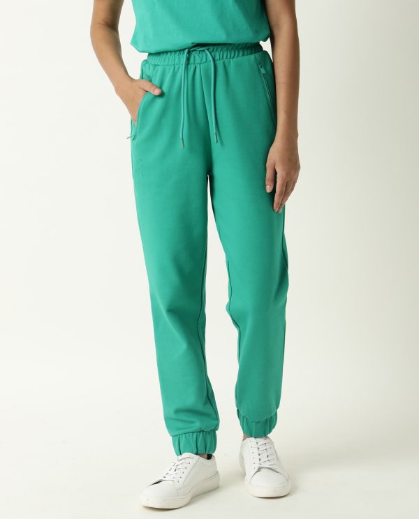 Mid Rise Ankle Length Track Pants