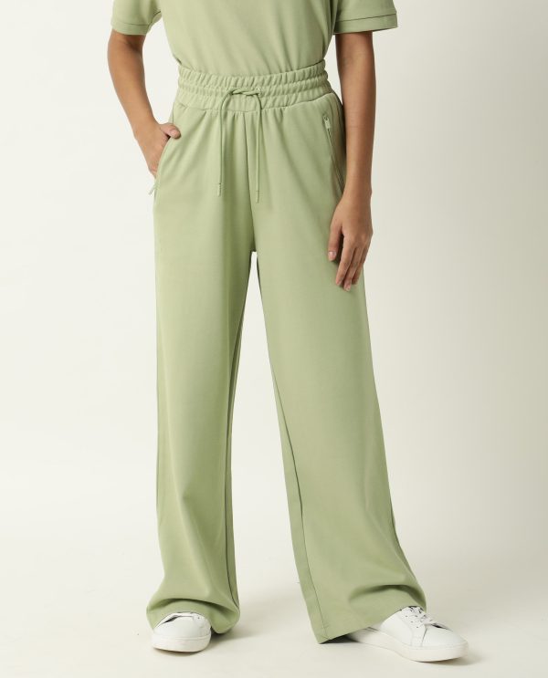 Mid Rise Ankle Length Track Pants