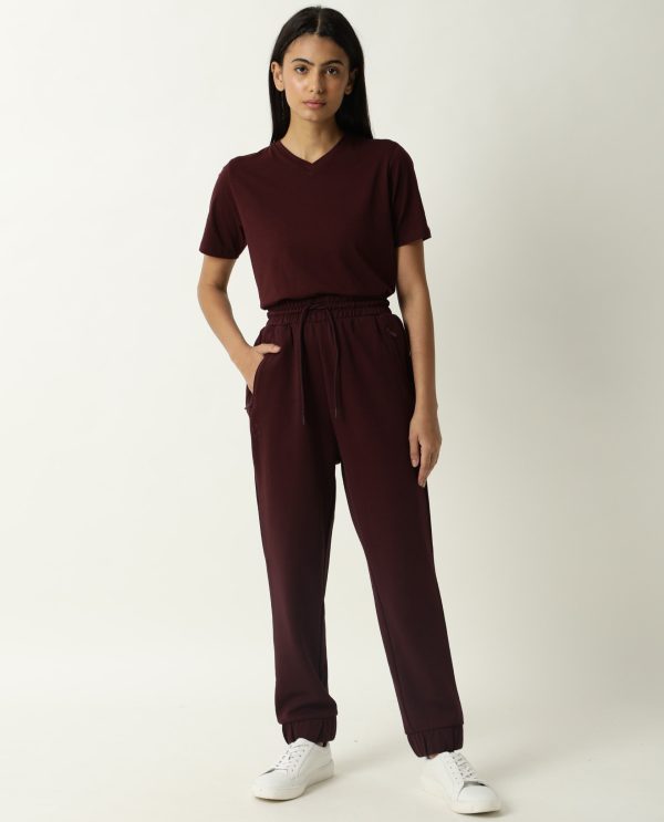 Mid Rise Ankle Length Track Pants