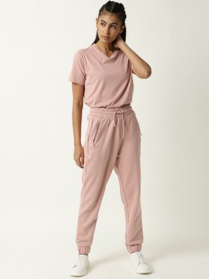 Mid Rise Ankle Length Track Pants