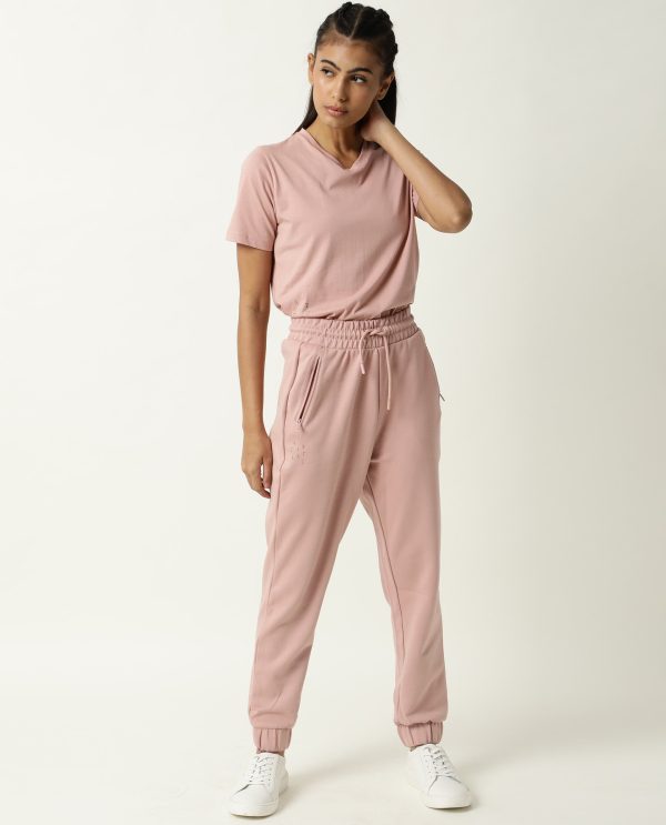 Mid Rise Ankle Length Track Pants