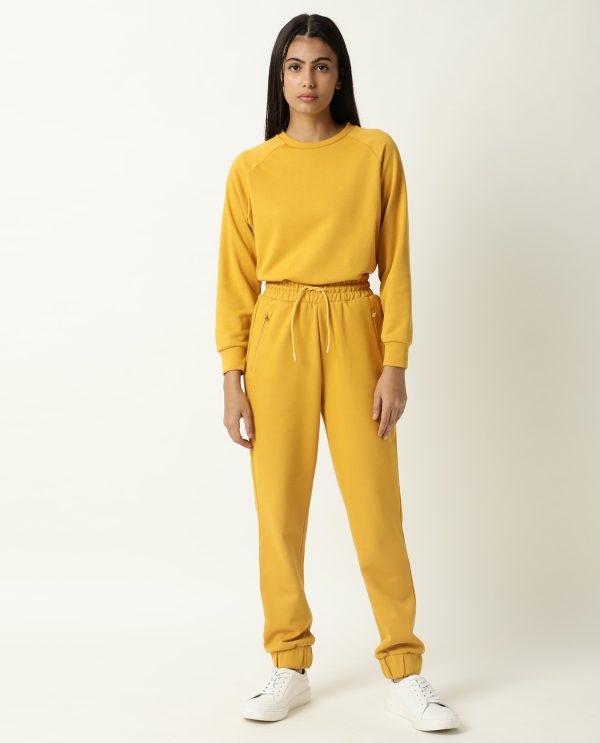 Mid Rise Ankle Length Track Pants