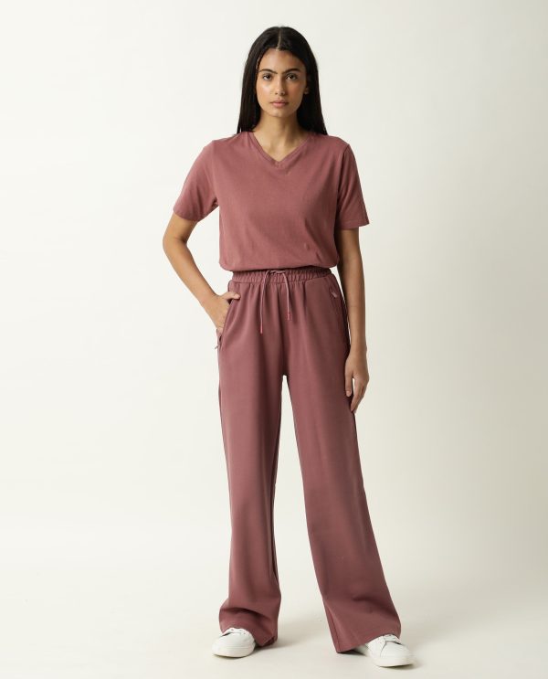 Mid Rise Ankle Length Track Pants