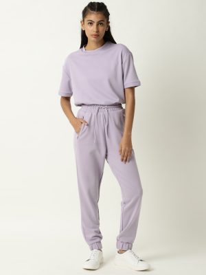 Mid Rise Ankle Length Track Pants