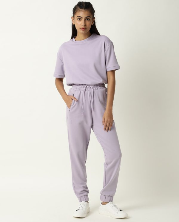 Mid Rise Ankle Length Track Pants