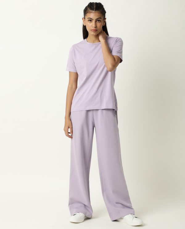 Mid Rise Ankle Length Track Pants