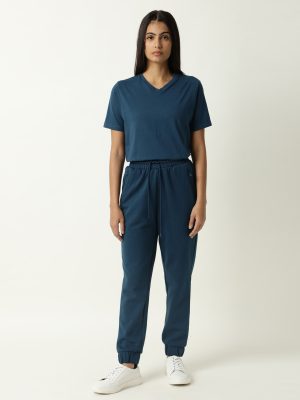 Mid Rise Ankle Length Track Pants