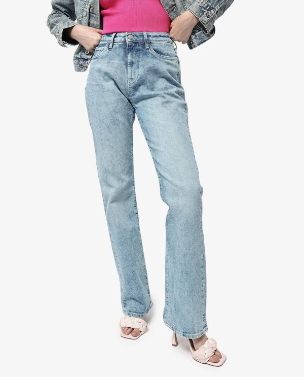 Blue Cotton Soft Jeans