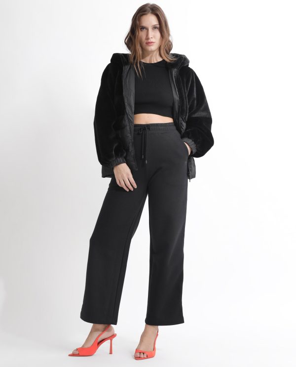 Mid Rise Ankle Length Track Pants