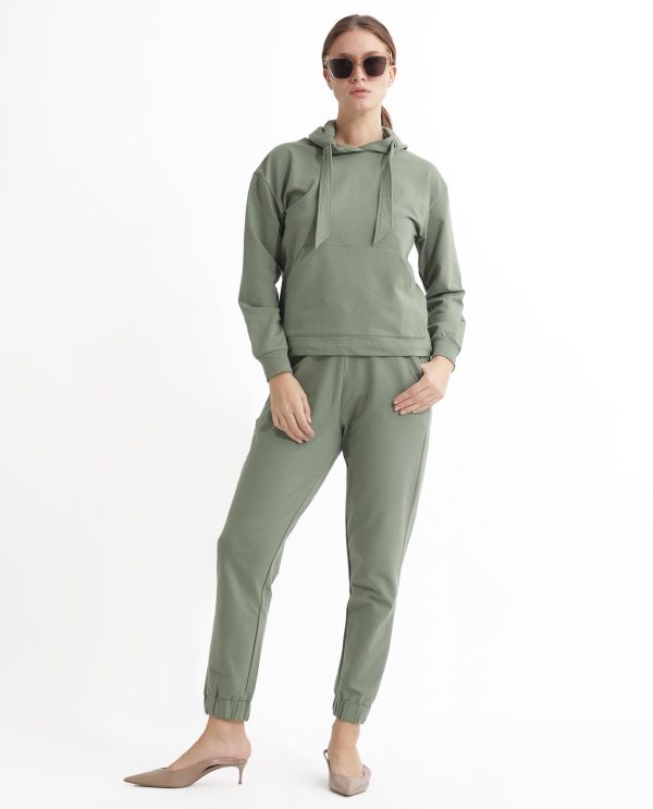 Mid Rise Ankle Length Track Pants