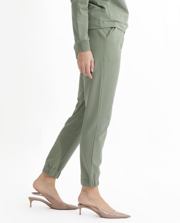 Mid Rise Ankle Length Track Pants